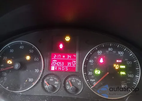 2007 Volkswagen Jetta Wolfsburg Edition из США, поврежденный, VIN 3VWEF71K57M181498